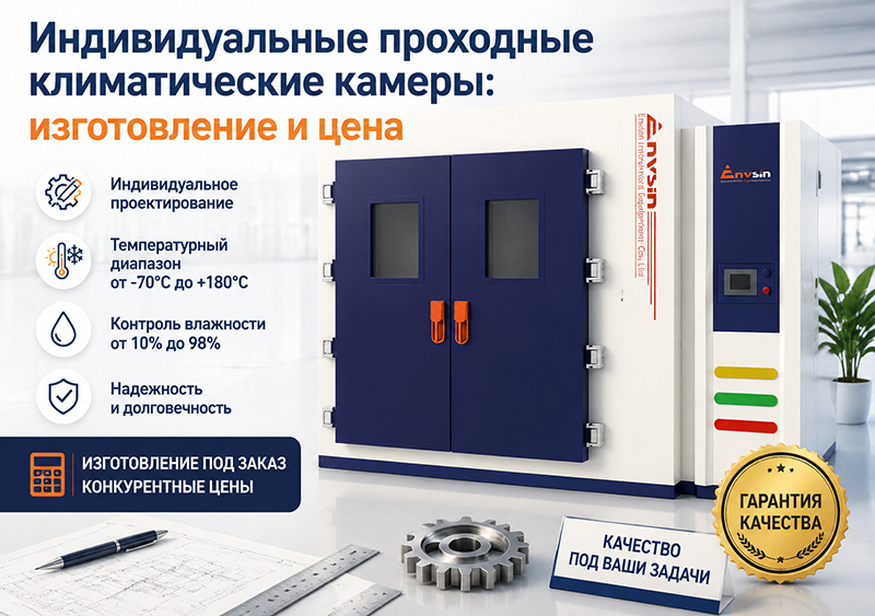 Индивидуальные проходные климатические камеры: изготовление и цена
