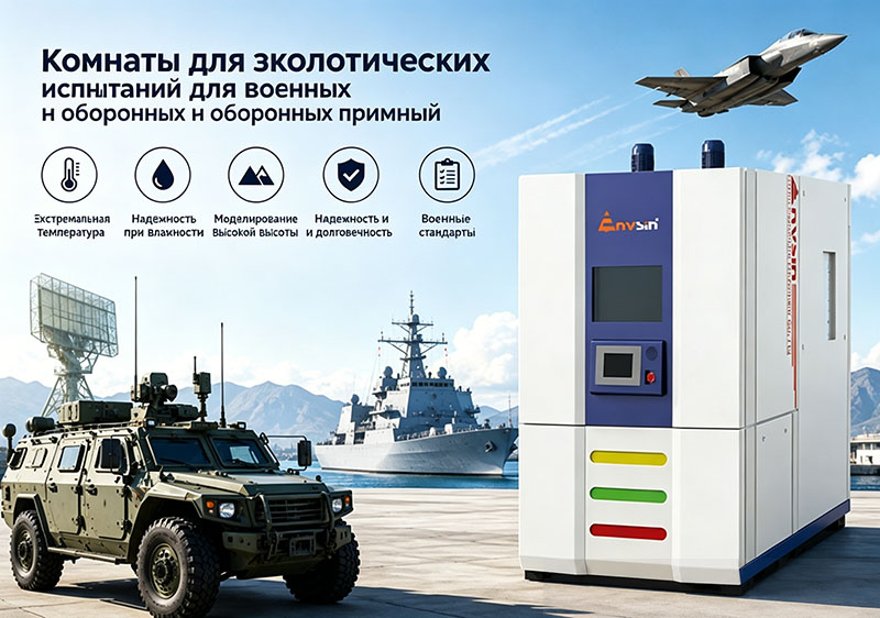 Надежные испытательные камеры для нужд военной и оборонной промышленности