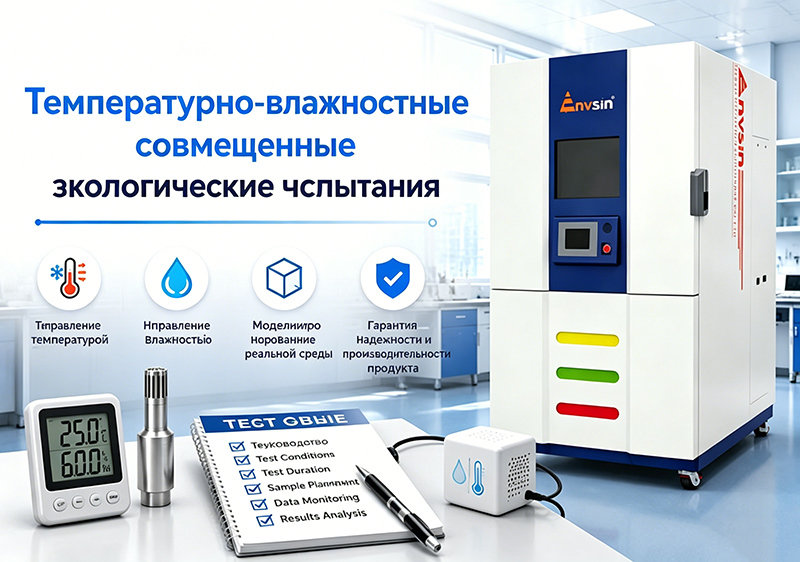 Испытательная камера высокой и низкой температуры с контролем влажности